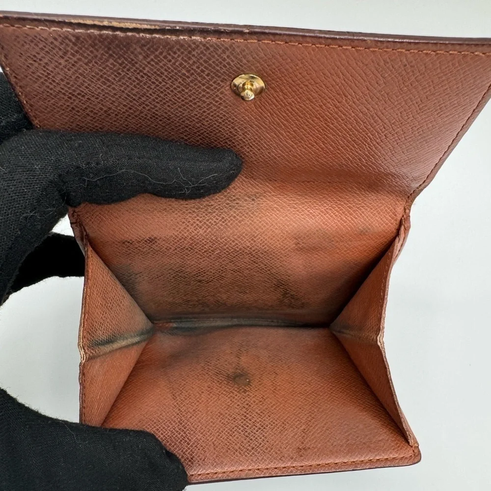 Louis Vuitton Brown Monogram Wallet | Fair Condition